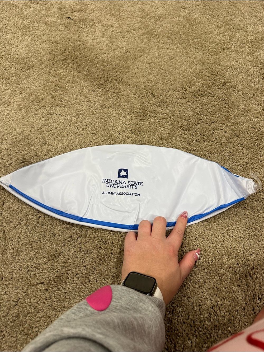 Indiana State University beach ball
